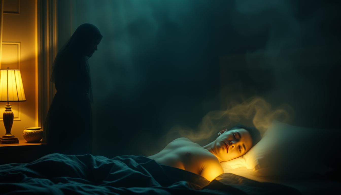 rozmowa ze zmarłą osobą we śnie sennik