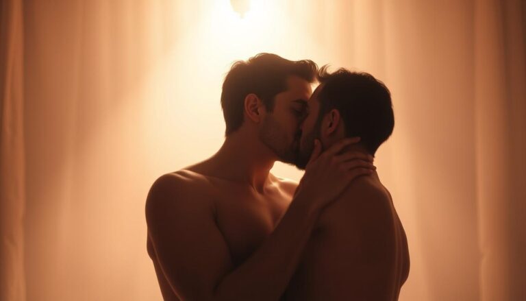 sennik całować się z mężczyzną