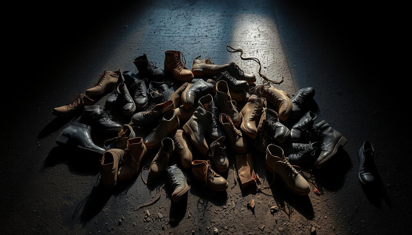 sennik buty nie do pary