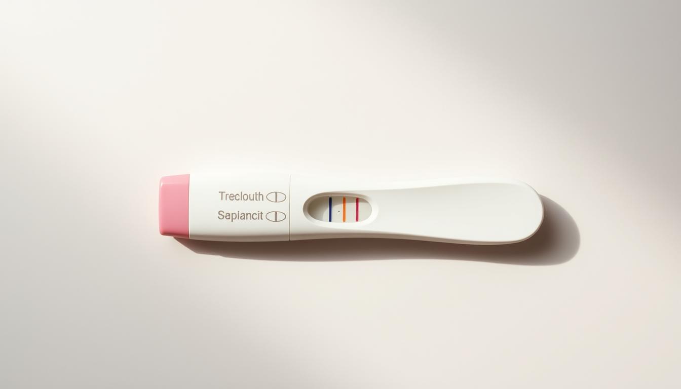 sennik test ciążowy dwie kreski