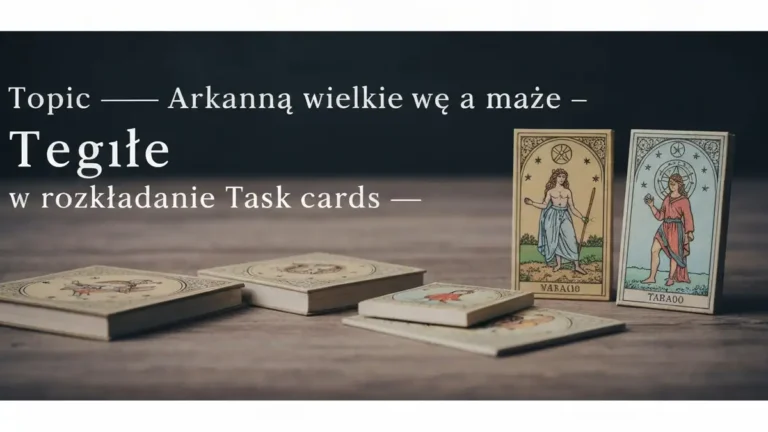 Arkana wielkie a małe - rola i hierarchia w rozkładzie - hero image