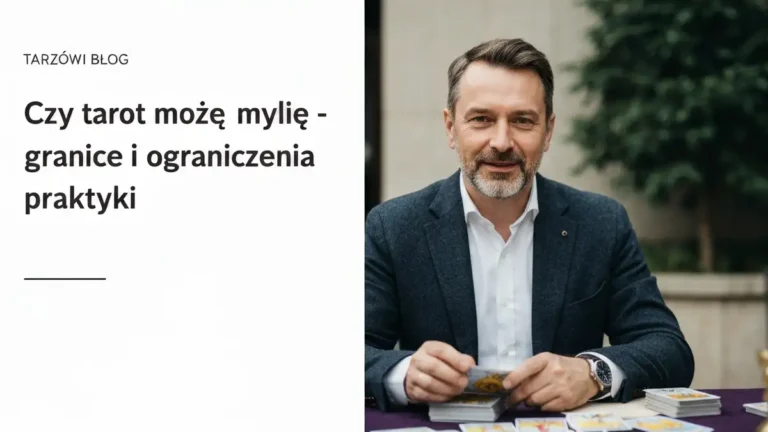 Czy tarot może się mylić - granice i ograniczenia praktyki - hero image