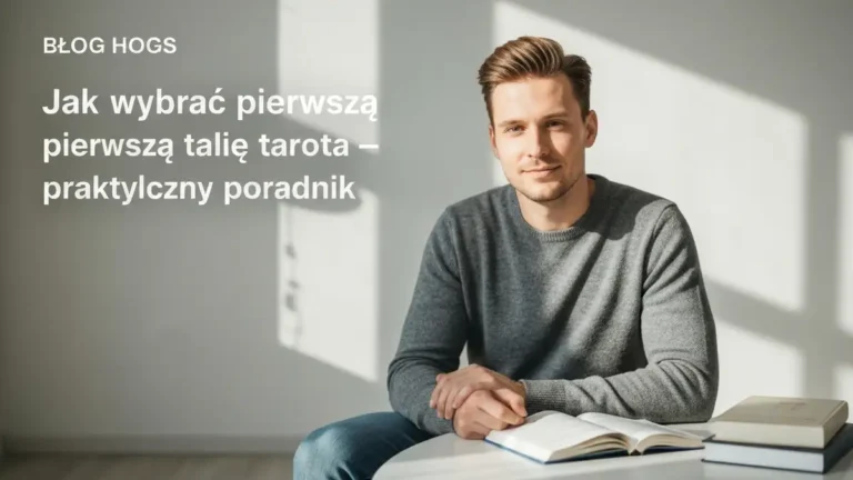 Jak wybrać pierwszą talię tarota - praktyczny poradnik - hero image