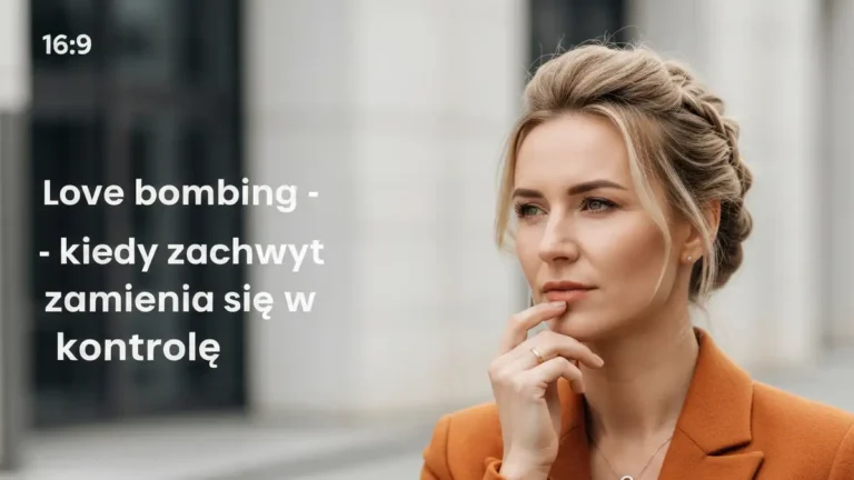Love bombing - kiedy zachwyt zamienia się w kontrolę - hero image