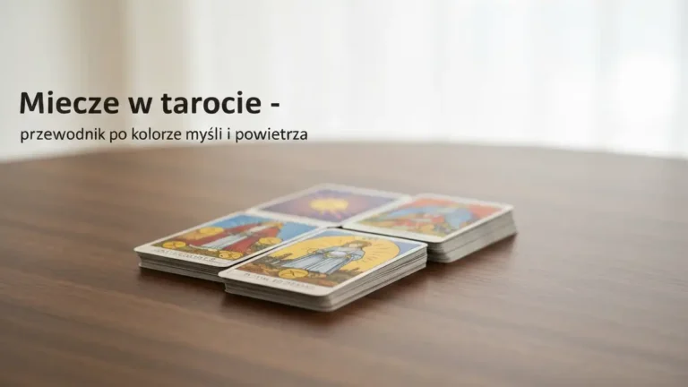 Miecze w tarocie - przewodnik po kolorze myśli i powietrza - hero image