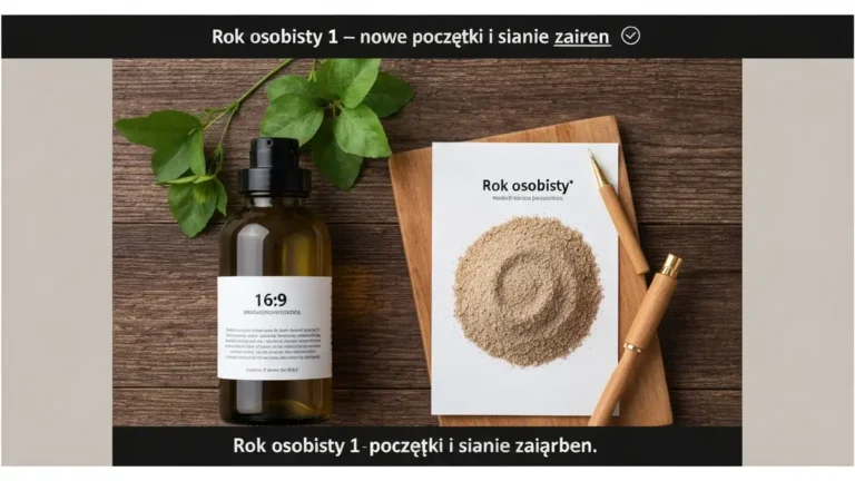 Rok osobisty 1 - nowe początki i sianie ziaren - hero image