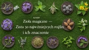 Zioła magiczne - lista 30 najważniejszych roślin i ich znaczeń - hero image