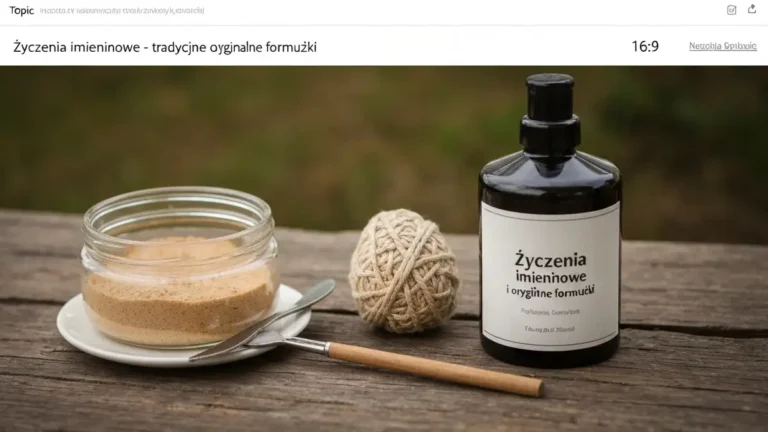 Życzenia imieninowe - tradycyjne i oryginalne formuły - hero image